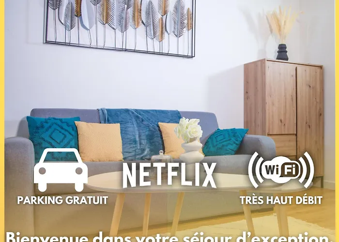 Centre-Ville - Fibre - Netflix - Le Beverley Studio